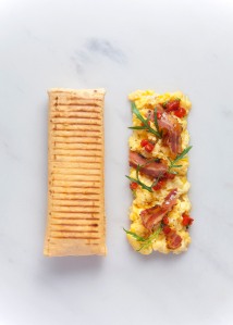 Skinny Salad Egg & Bacon Wrap (WF)