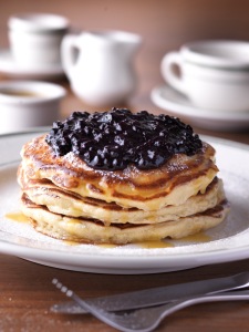 Clinton St. Baking Company & Restaurant - Pancakes with Warm Maple Butter (Wild Blueberries)
